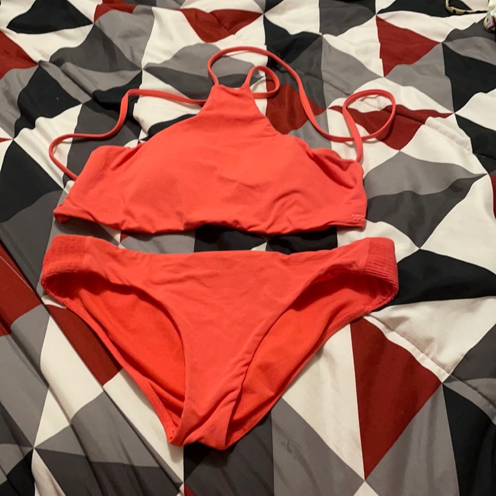 Pink bikini